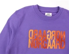 Mads Nørgaard sweatshirt Talinka paisley purple